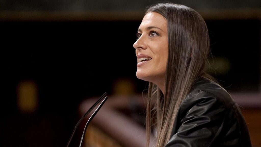 La portavoz de Junts en el Congreso, Miriam Nogueras.