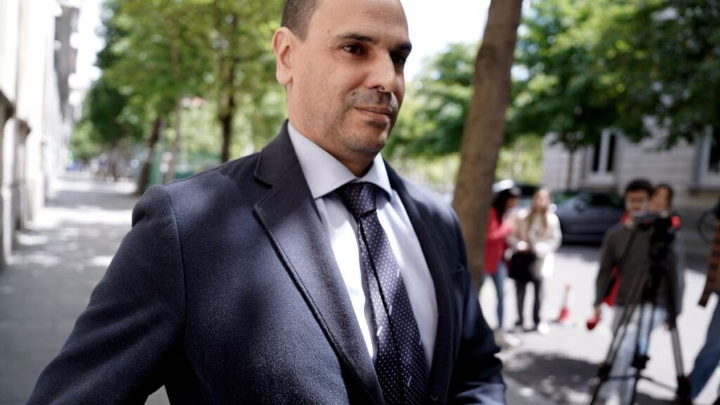 Alberto González Amador, novio de Isabel Díaz Ayuso, a la llegada al Tribunal Superior de Justicia