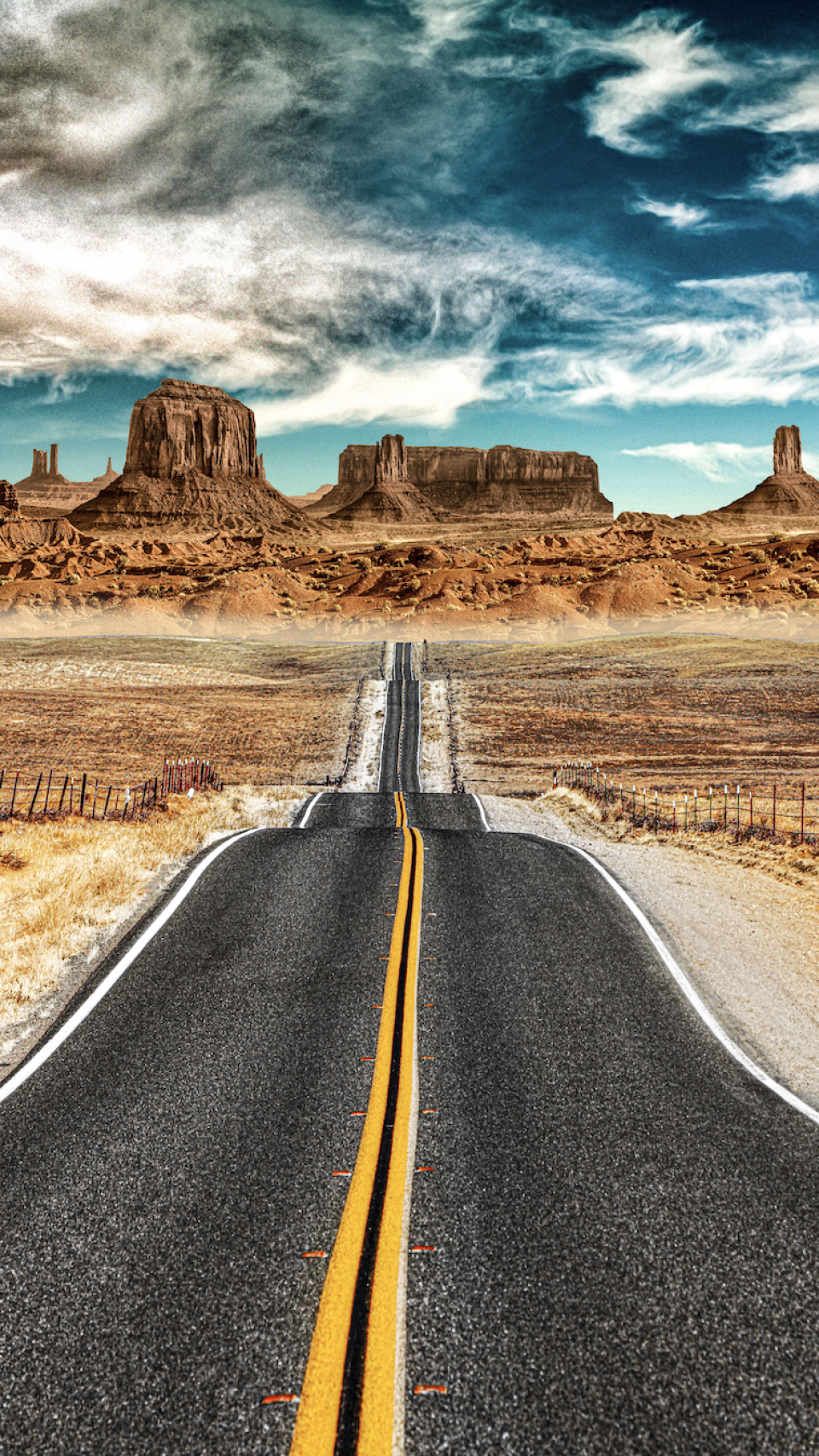 Route 66 à travers les États-Unis.