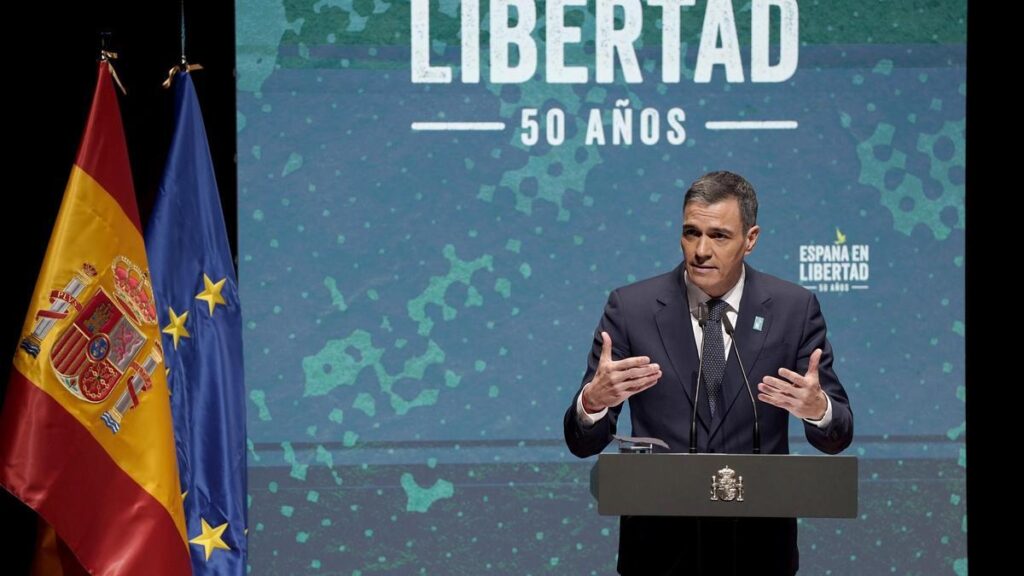 Pedro Sánchez: “Olvidar los errores del pasado es el primer paso para que estos se repitan de nuevo”