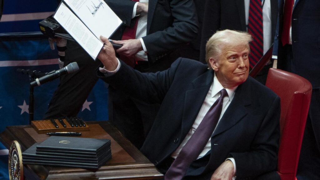 El presidente de Estados Unidos, Donald Trump.