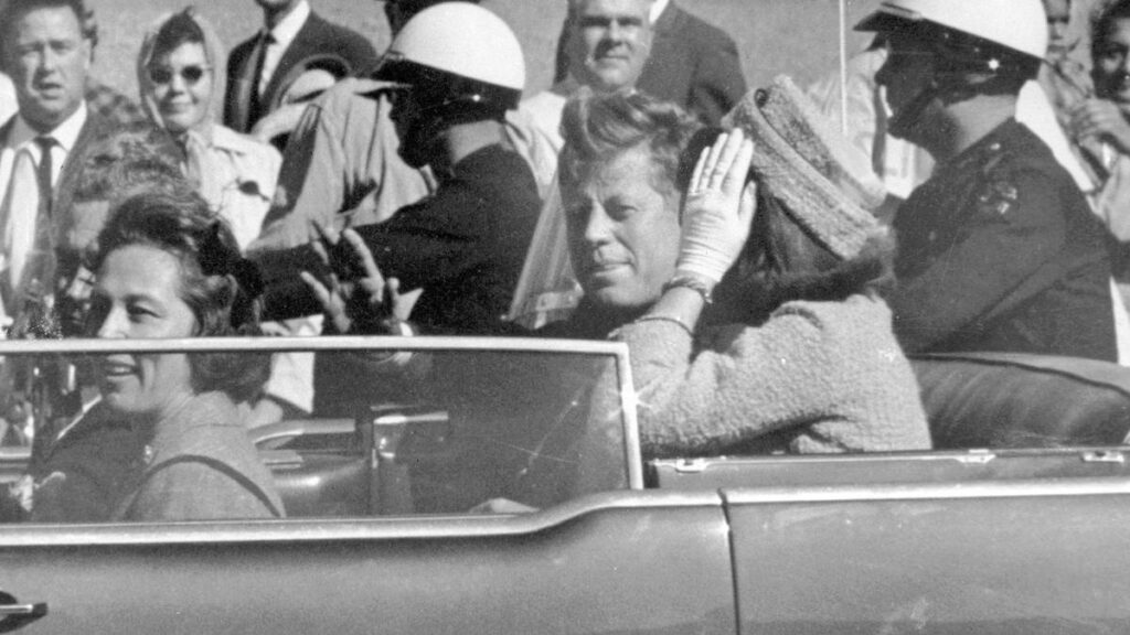 El presidente John F. Kennedy.
