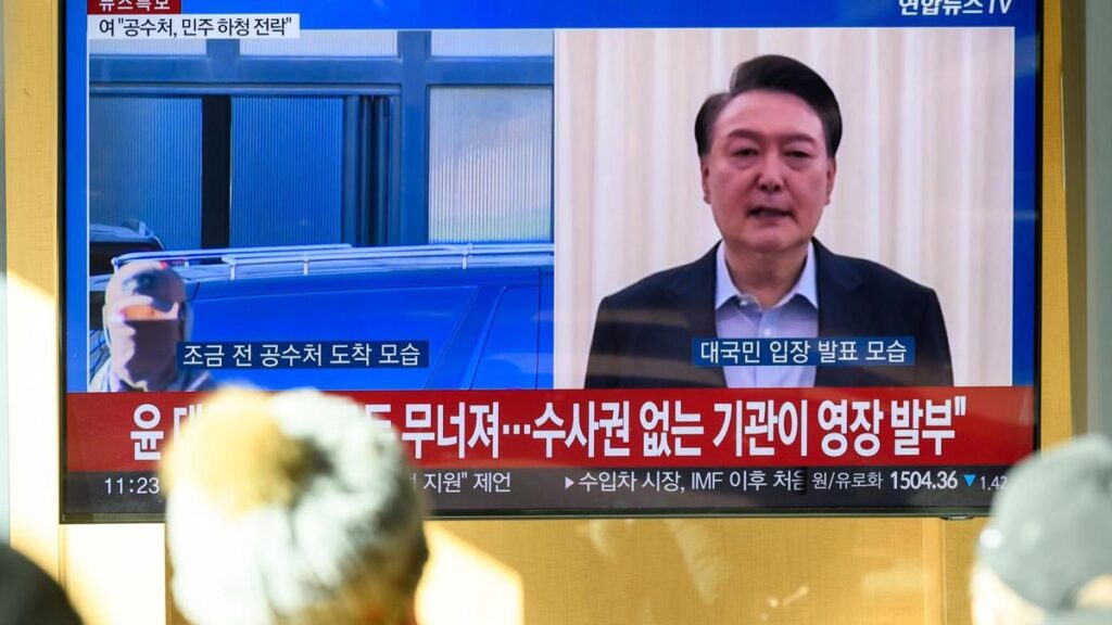 El presidente de Corea del Sur, Yoon Suk Yeol, en imagen de archivo.