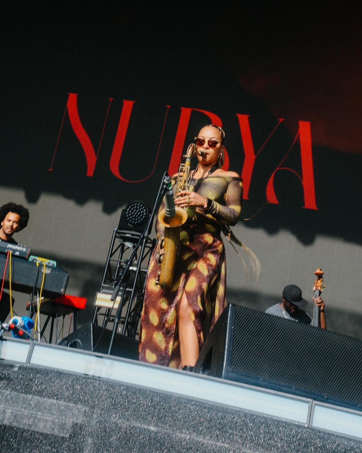 Nubya Garcia.