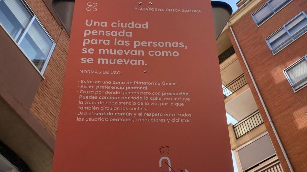El Ayuntamiento de Zamora propone a la ciudadanía unas “calles amables”, ¿sabes de qué medida se trata?