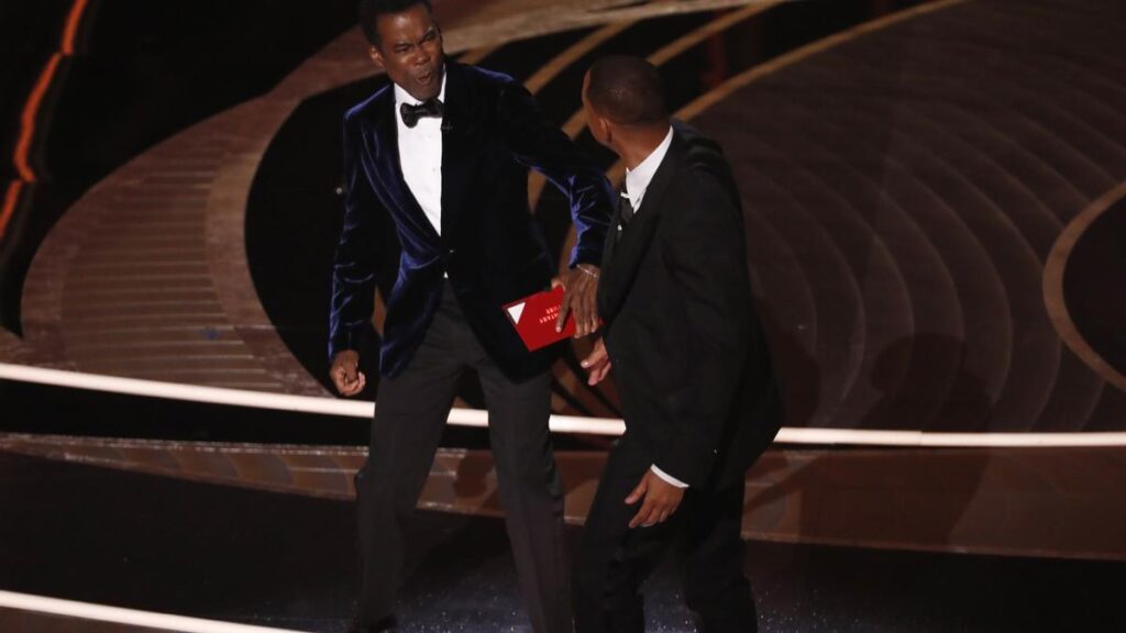 Will Smith y su bofetada a Chris Rock.