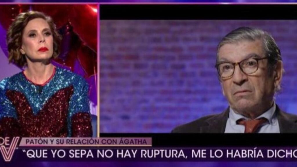 Ágatha Ruiz de la Prada respondiendo a las palabras de su exnovio en 'De viernes'.