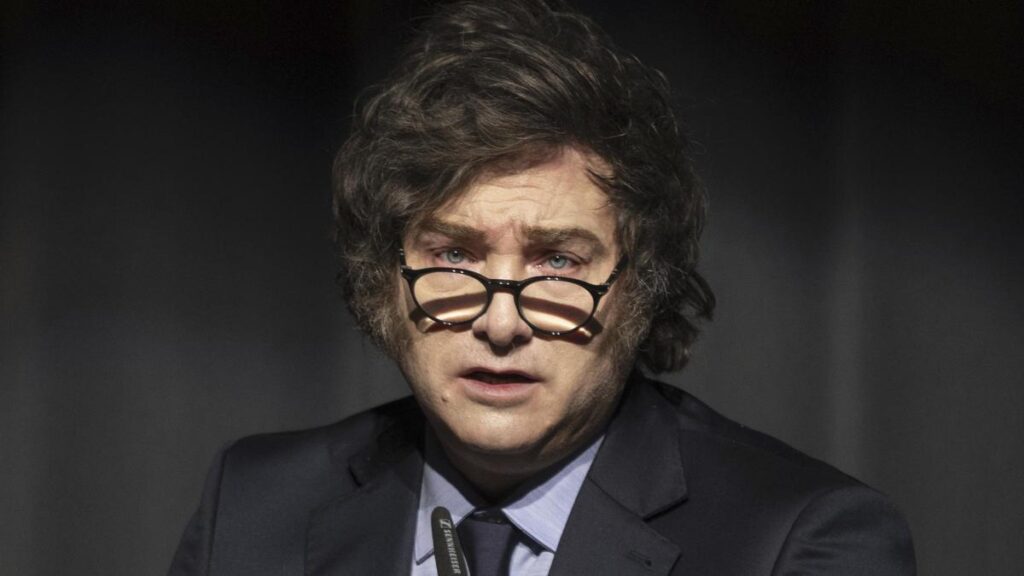 El presidente de Argentina, Javier Milei.