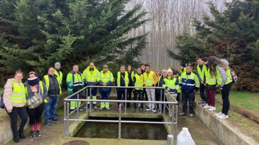 Visita guiada a la EDAR de Benavente
