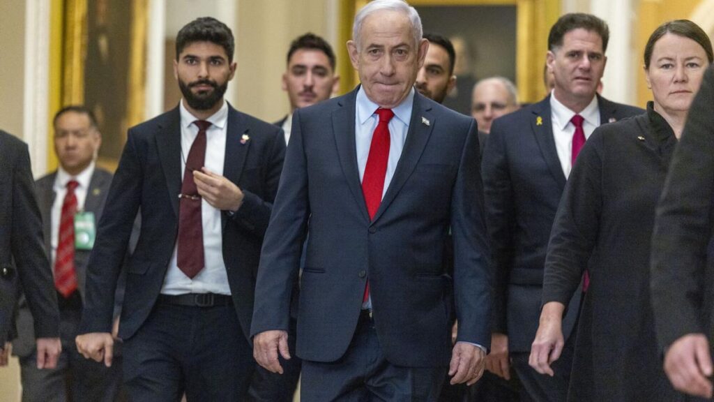 El primer ministro israelí, Benjamín Netanyahu.
