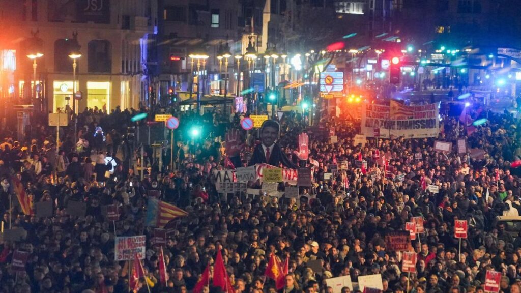 Quatrième démonstration contre Mazón pour la gestion du Dana