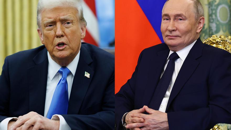 Trump dice que se reunirá "muy pronto" con Putin para poner fin a la guerra en Ucrania.