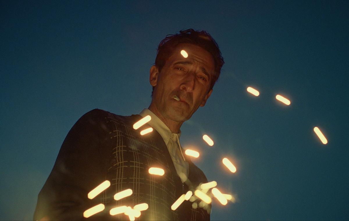 Adrien Brody lors d'une scène de «The Brutaliste».