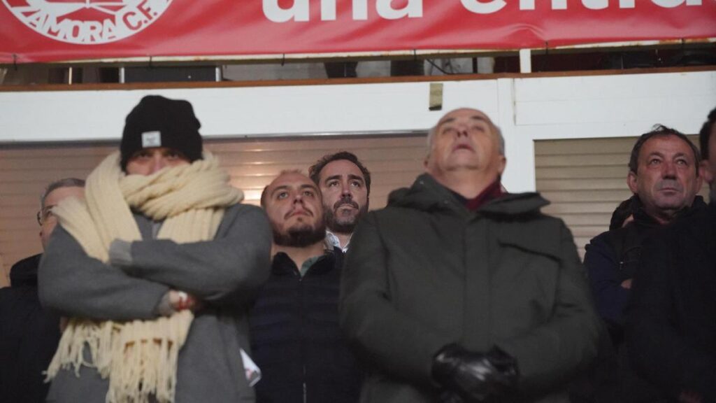 Aldama, en el palco