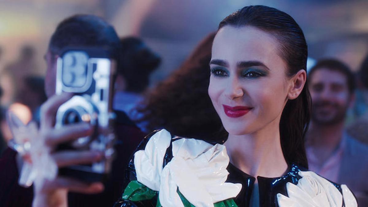 Lily Collins dans «Emily à Paris».