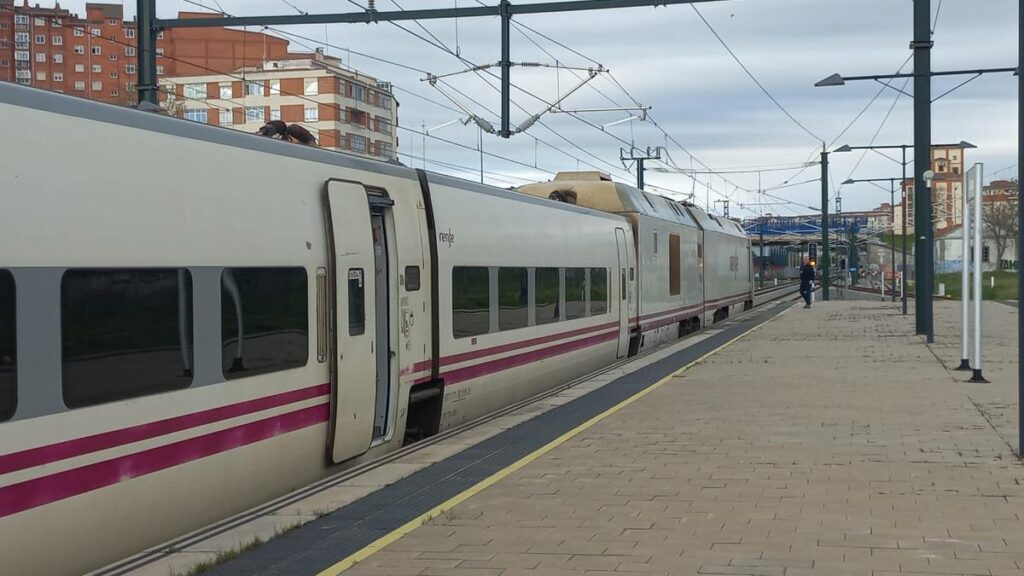 Estación de Renfe en Zamora.