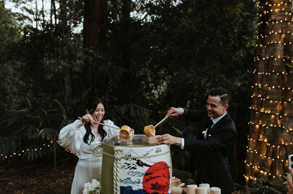 Mariage de l'arrière-pays de la Gold Coast de Nao & Aaron