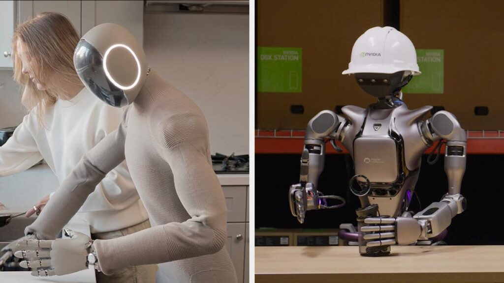 Robot de NVIDIA GR00T N1