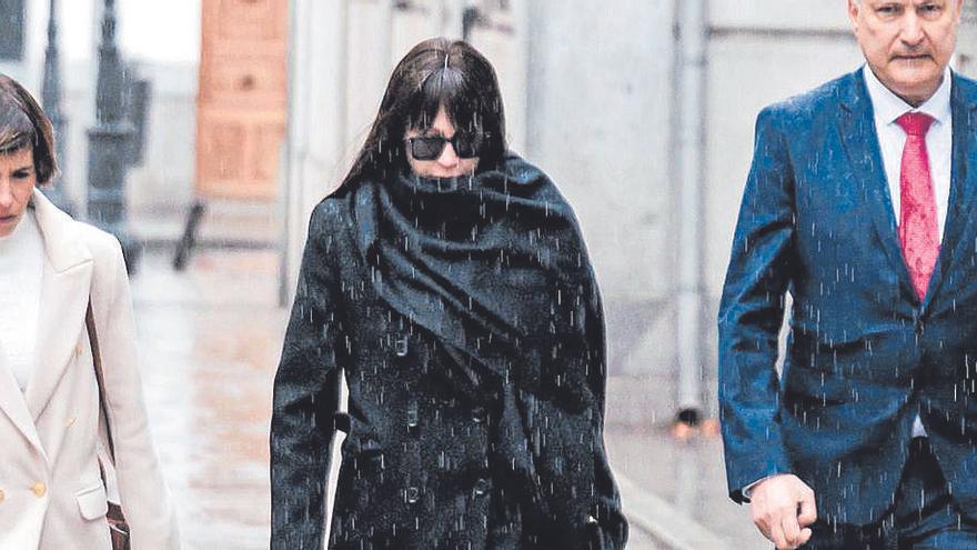 Jésica Rodríguez, a su llegada al Supremo, el pasado jueves.