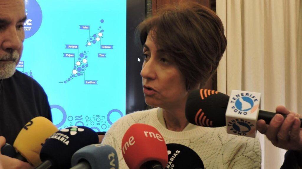 La alcaldesa de Mogán, Onalia Bueno.
