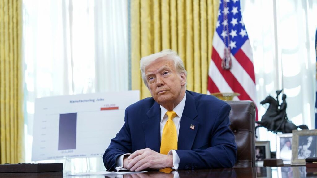 El presidente estadounidense, Donald Trump.