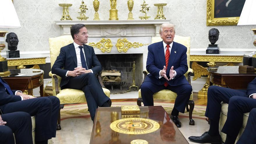 Trump insiste delante del jefe de la OTAN que EE.UU. necesita anexionar a Groenlandia