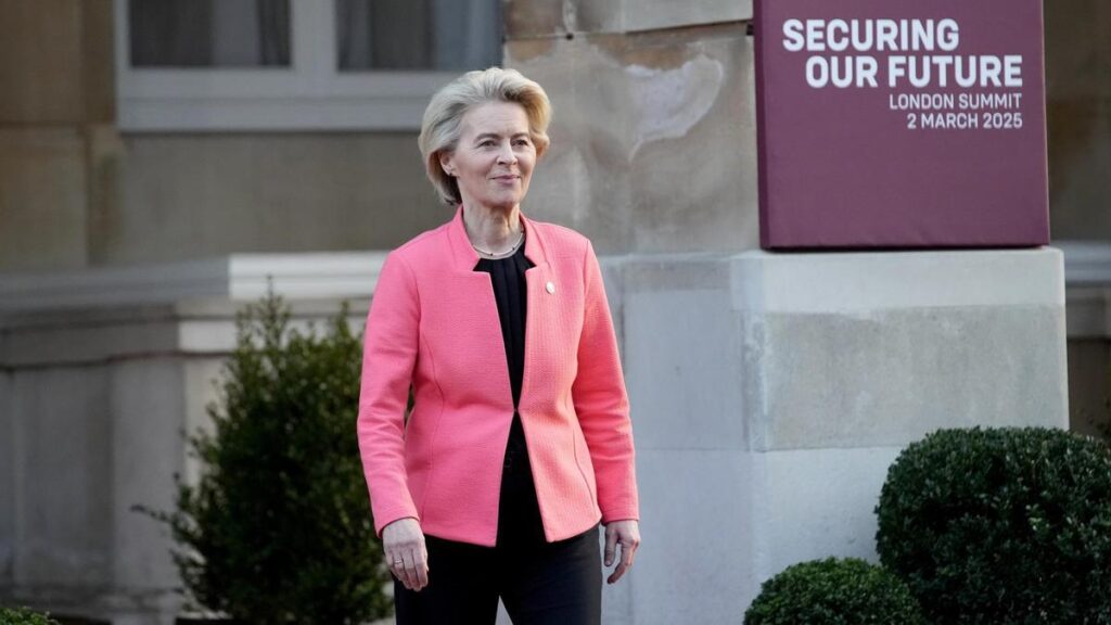 La Presidenta de la Comisión Europea Ursula von der Leyen