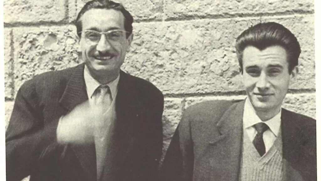 Joan Fuster y Josep Palacios.