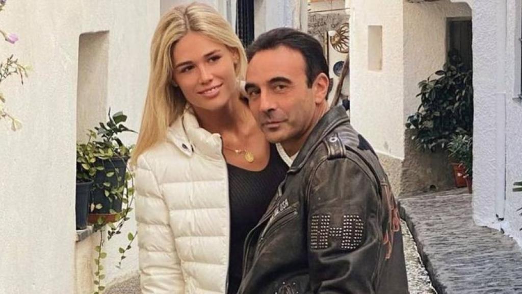 Enrique Ponce et Ana Soria, sur une photographie des réseaux sociaux.