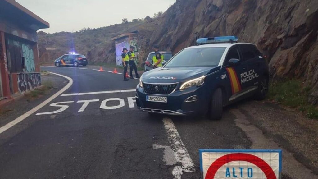 Imagen de un control policial