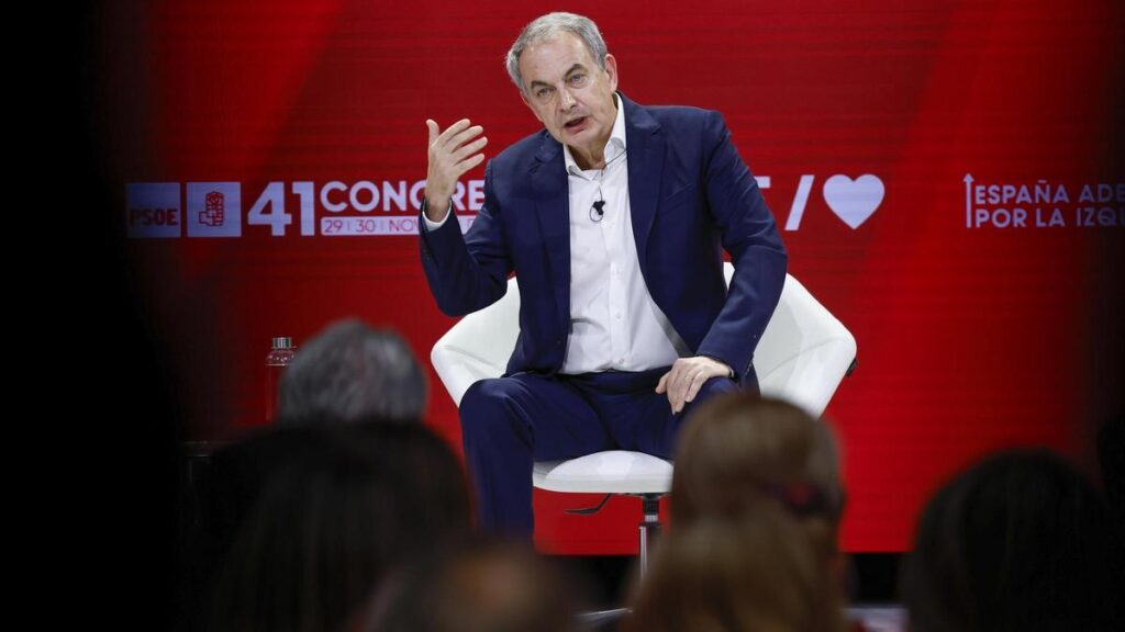 José Luis Rodríguez Zapatero, el pasado 30 de noviembre durante un acto del PSOE.