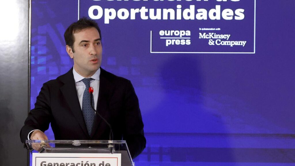 El ministro de Economía, Carlos Cuerpo.