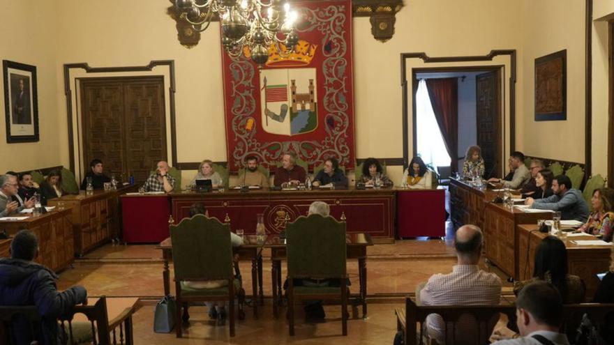 Pleno del Ayuntamiento de Zamora de este lunes.