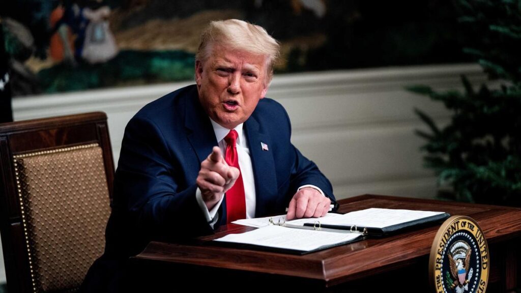 Archivo - El presidente de EEUU, Donald Trump.