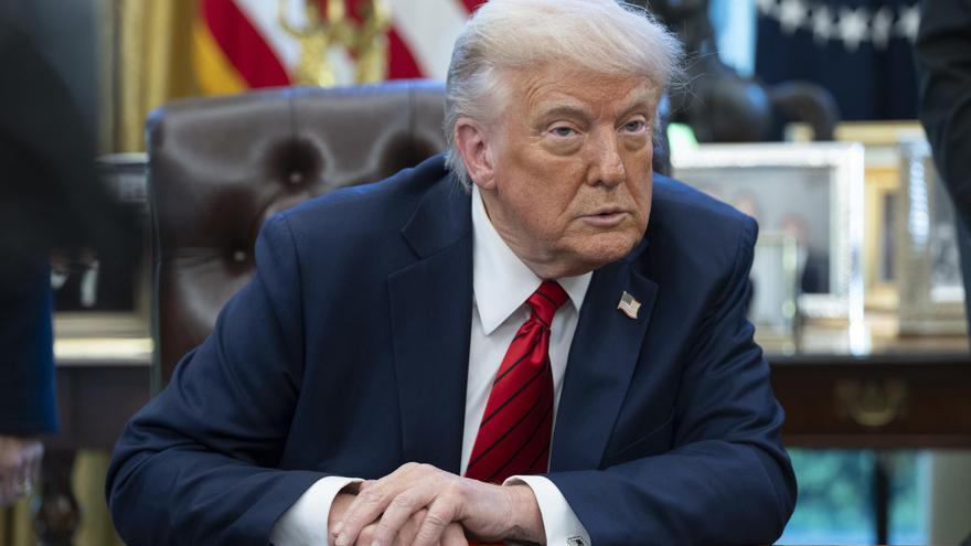 El presidente de Estados Unidos, Donald Trump