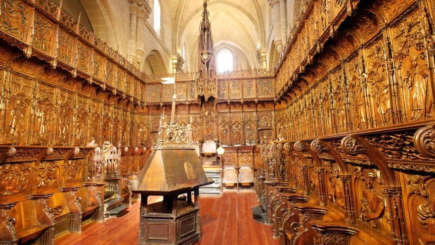 Coro de la Catedral de Zamora.
