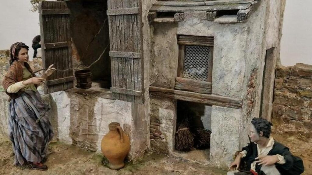 Exposición ‘Vida cotidiana’ de Asociación Belenistas en Badajoz.