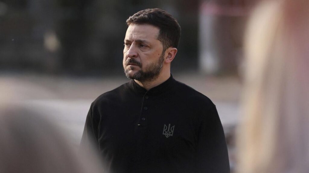 El presidente de Ucrania, Volodimir Zelenski.