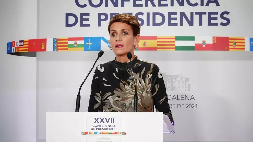 Navarra cherche des progrès dans le logement et le FP, mais craint que la conférence des présidents ne soit stérile pour le bruit du PP