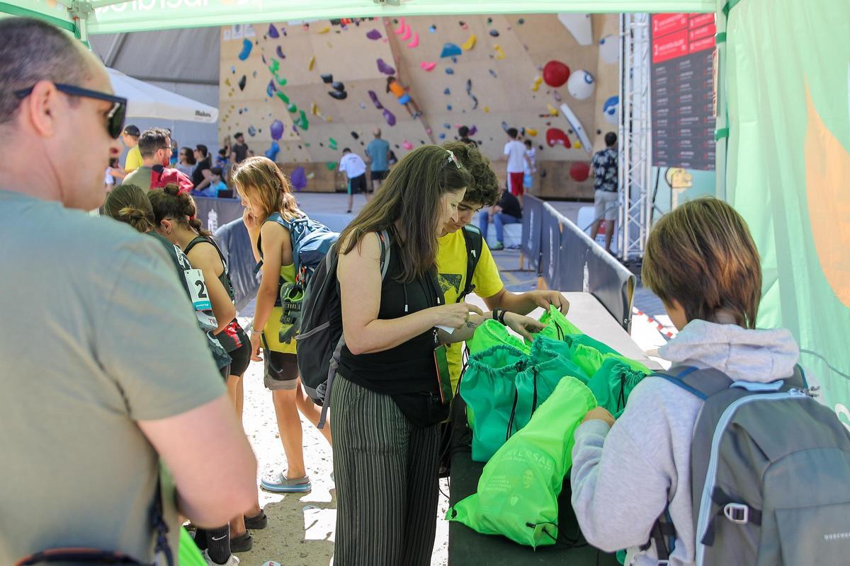 Tente Iberdrola et bienvenue dans «Climbing Madrid 2024»