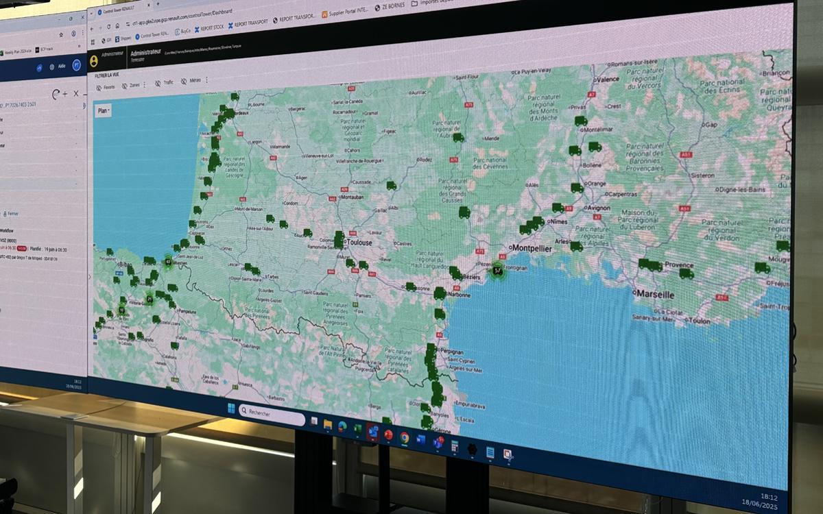 Tour de gestion de la logistique