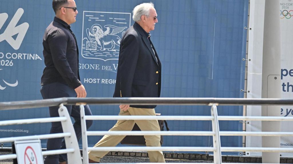 Miguel, père de Jeff Bezos à Venise, ce mercredi Jour 25.