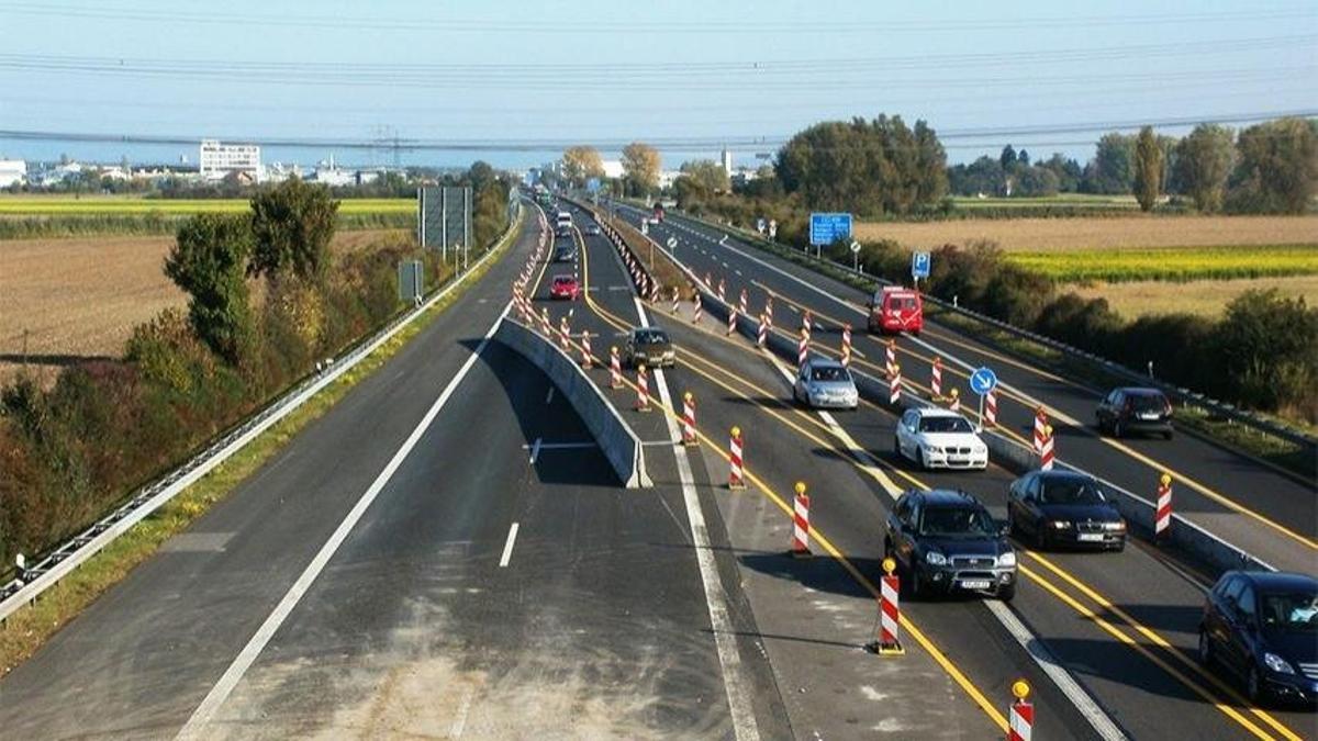 Les travaux sur les routes en Espagne