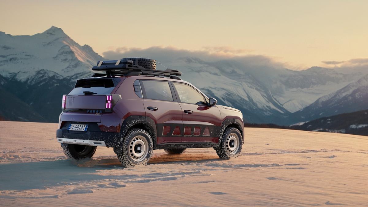 Le prototype de concept Fiat Grande Panda 4x4.