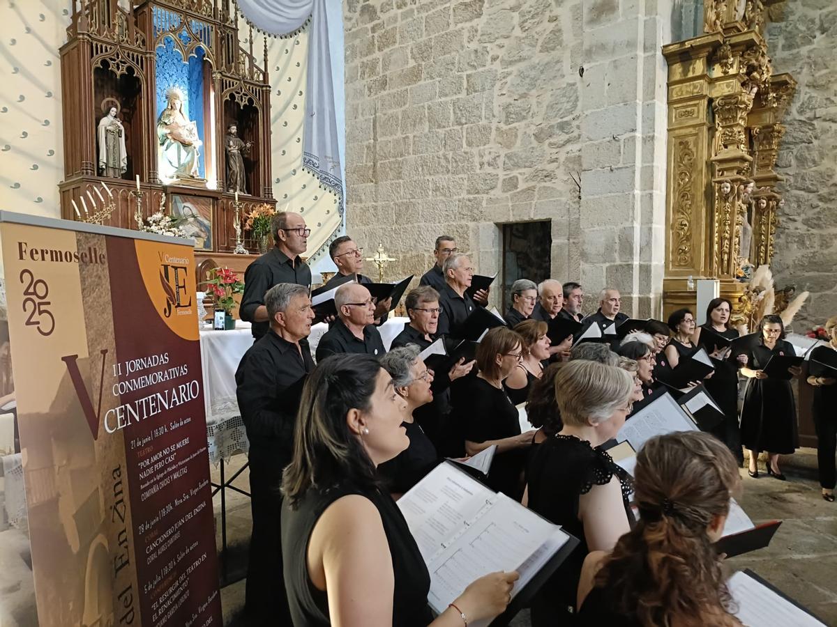 Performance du zamora Coral Ares cantibus à Fermoselle