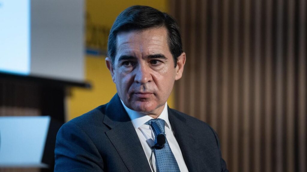 El presidente de BBVA, Carlos Torres.