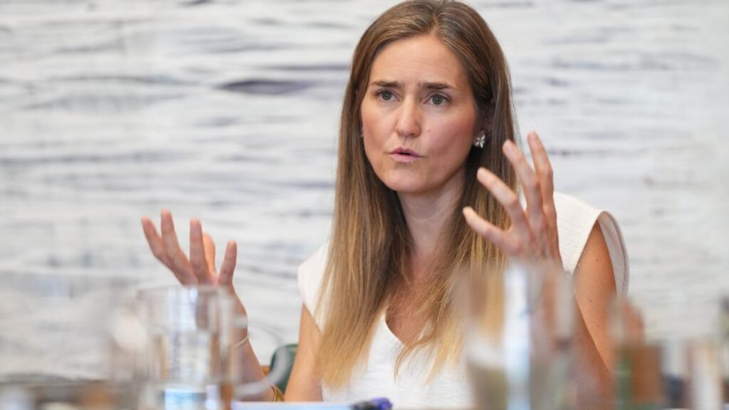La vicepresidenta y ministra para la Transición Ecológica, Sara Aagesen.