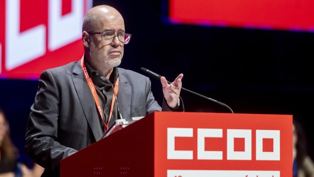 El secretario general de CCOO, Unai Sordo.