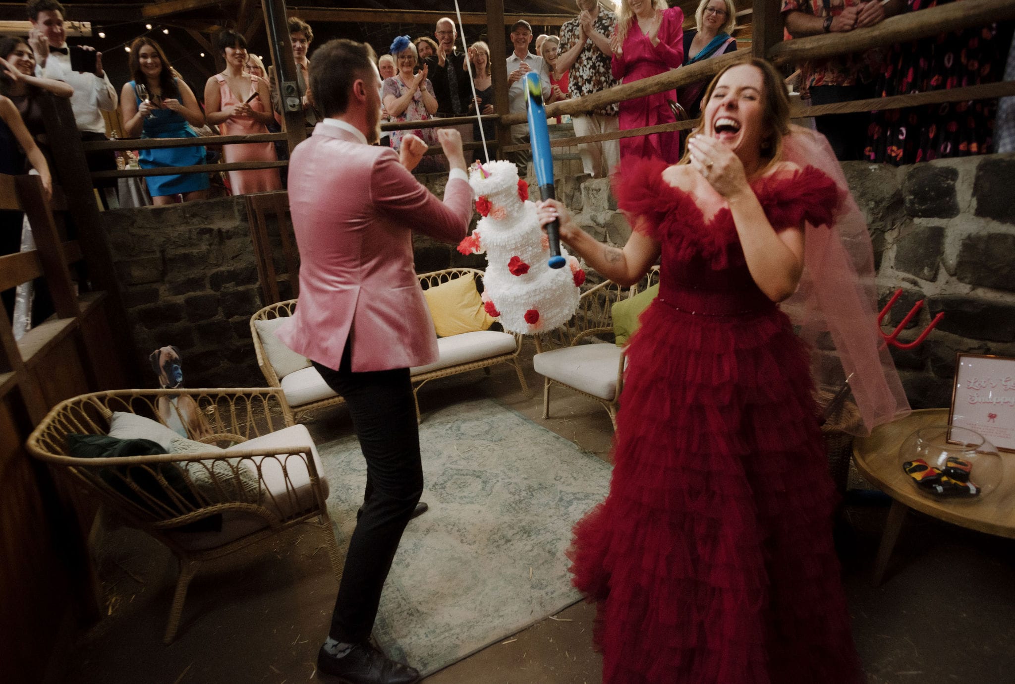 Mariage de la ferme pour enfants de Sarah & Cam's Collingwood