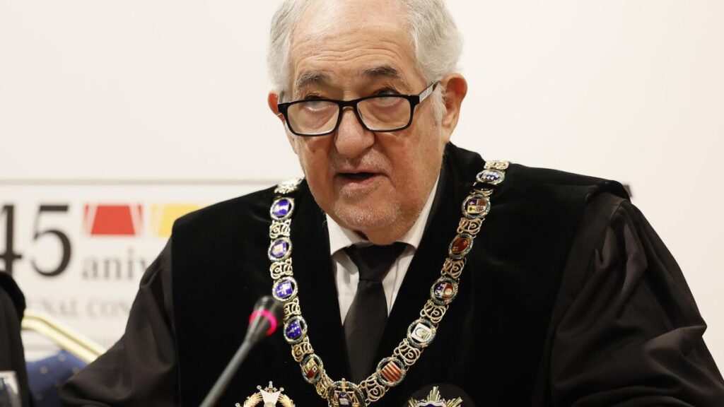 Conde-Pumpido admite que siempre hay presiones por resoluciones como la de la amnistía